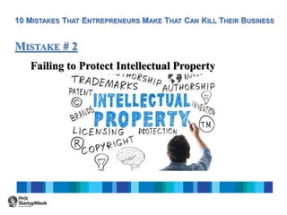 Failing to Protect Intellectual Property
 