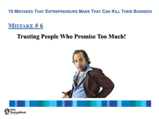 Trusting People Who Promise Too Much!
 
