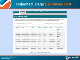 Predictive Talent Selection™ Suite Version 5 Release
