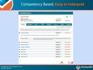 Predictive Talent Selection™ Suite Version 5 Release