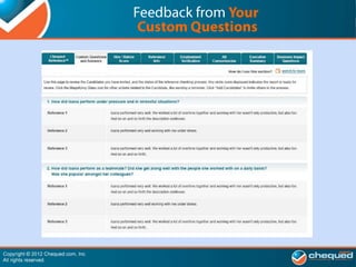 Predictive Talent Selection™ Suite Version 5 Release