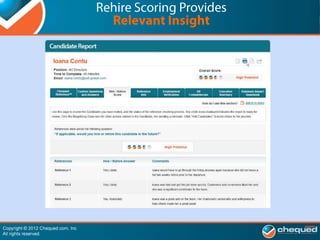 Predictive Talent Selection™ Suite Version 5 Release