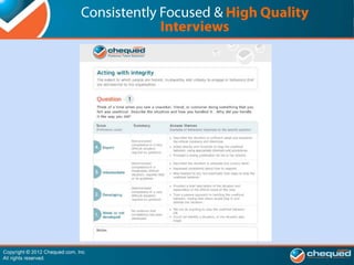 Predictive Talent Selection™ Suite Version 5 Release