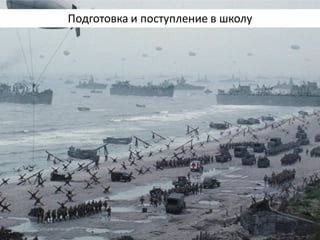 Подготовка и поступление в школу  