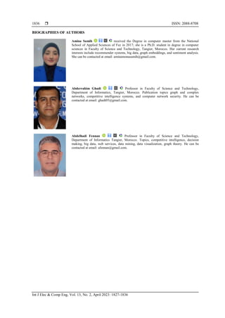 Enhanced sentiment analysis based on improved word embeddings and ...