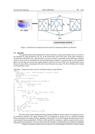 Enhanced sentiment analysis based on improved word embeddings and ...