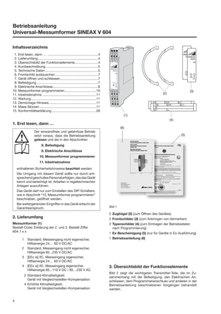 V604( Oreraring Manual)