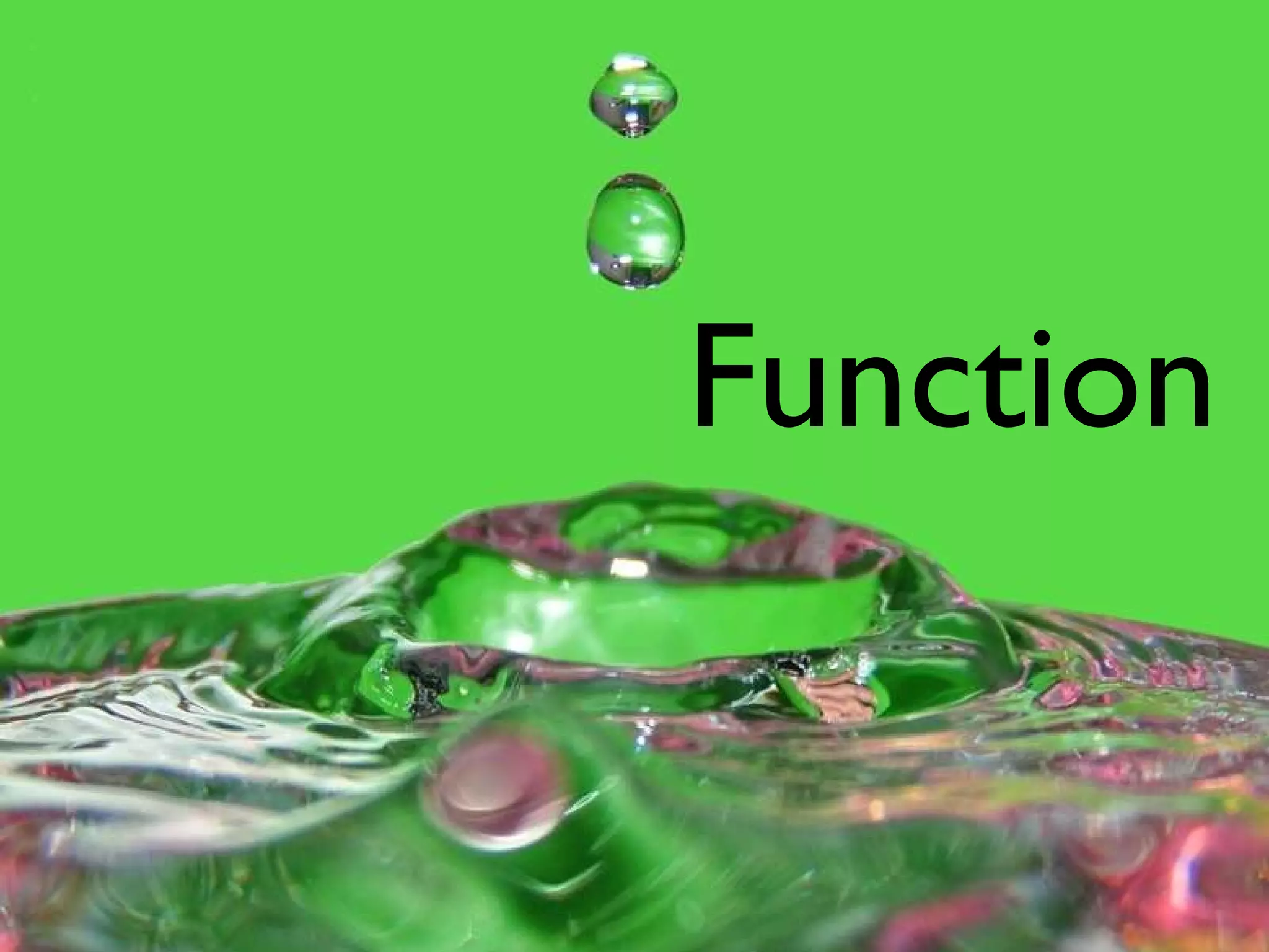 Function