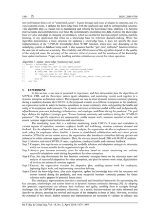 A novel dynamic enterprise architecture model: leveraging MAPE-K loop ...