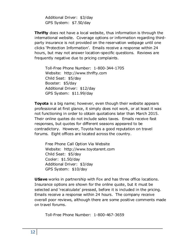 Thrifty Car Rental Costa Rica Reviews Thrifty Car Rental Costa Rica Reviews