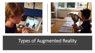 Types of Augmented Reality
 