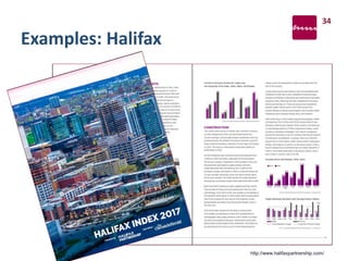Examples: Halifax
34
http://www.halifaxpartnership.com/
 