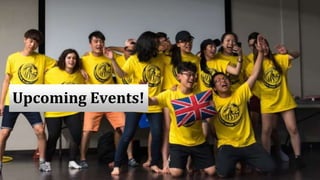 Upcoming Events!
 