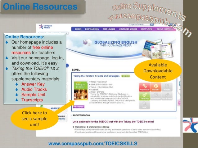 listening sample questions toeic TOEIC® Taking the listening sample questions toeic TOEIC® Taking the