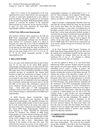 Comparative Study of Spatial Domain Image Steganography Techniques | PDF