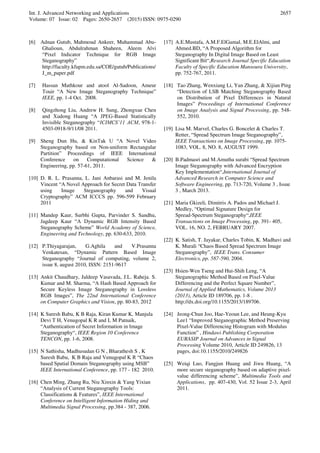 Comparative Study of Spatial Domain Image Steganography Techniques | PDF