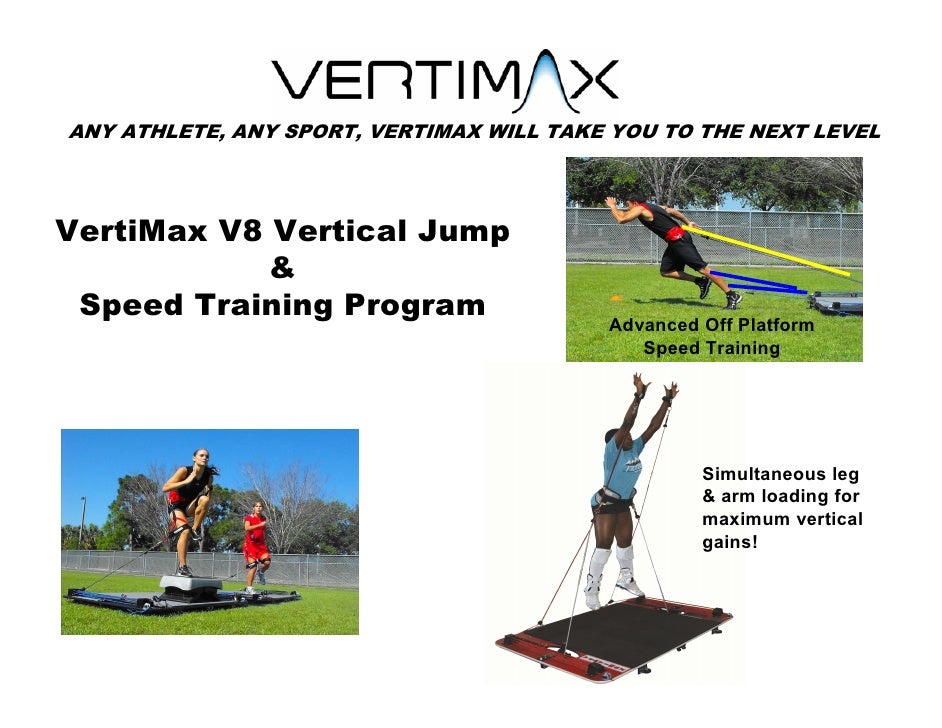 vertimax speed training