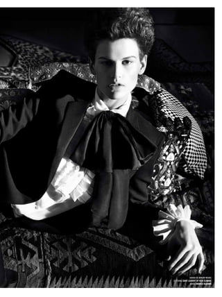 SaSkia de brauw wearS
Clothing Saint Laurent by hedi SLimane
                 ShoeS manoLo bLahnik
 