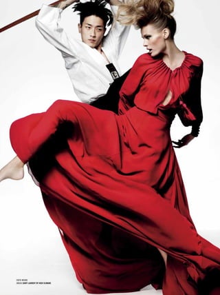 Edita wEars
drEss Saint Laurent by Hedi SLimane
 