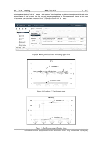 Server virtualization in higher educational institutions: a case study ...