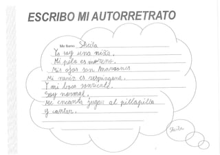Sheila. Auto-Descripción. 3r A CURS 2014-15