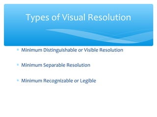 BEST PPT ON VISUAL ACUITY | PPT