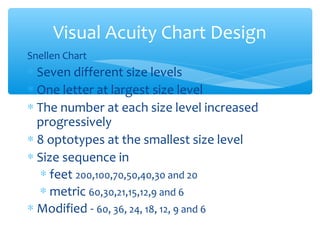 BEST PPT ON VISUAL ACUITY | PPT