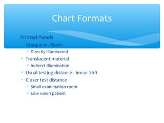 Translucent Visual Testing Asme BEST PPT ON VISUAL ACUITY | PPT