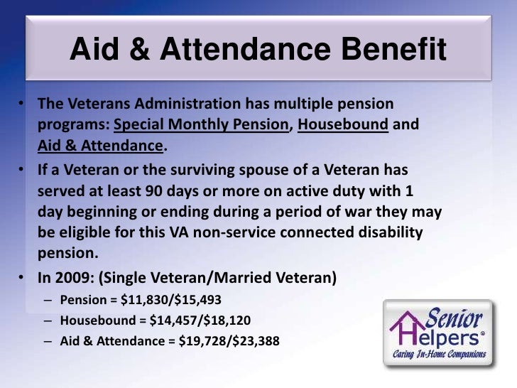 VA Aid & Attendance Seminar
