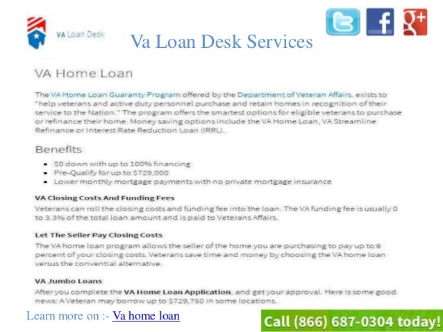 Va Loan Information For All Veterans By Va Loan Desk