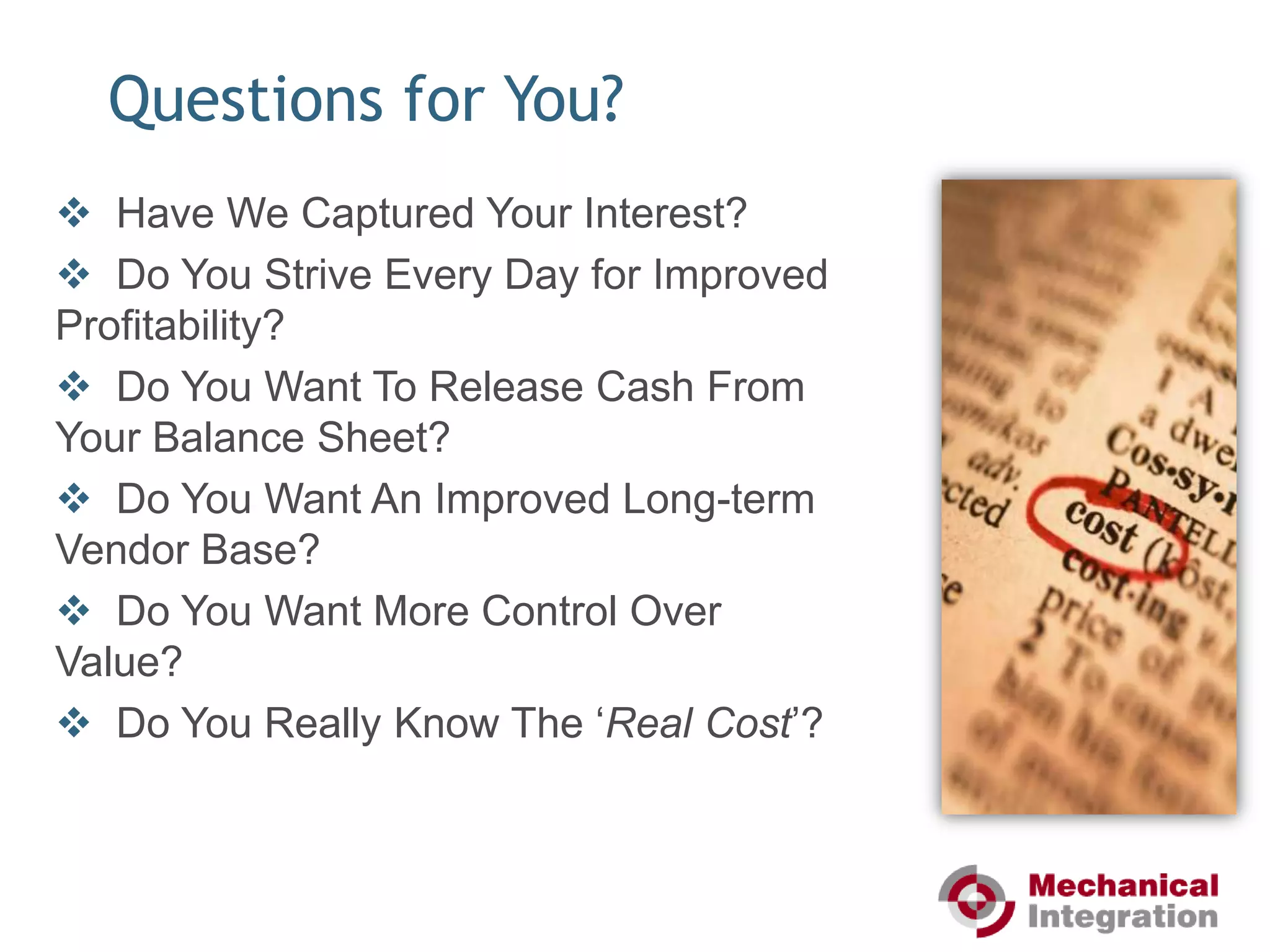 ‘Fresh Eyes’ Focus3 Areas of Focus –