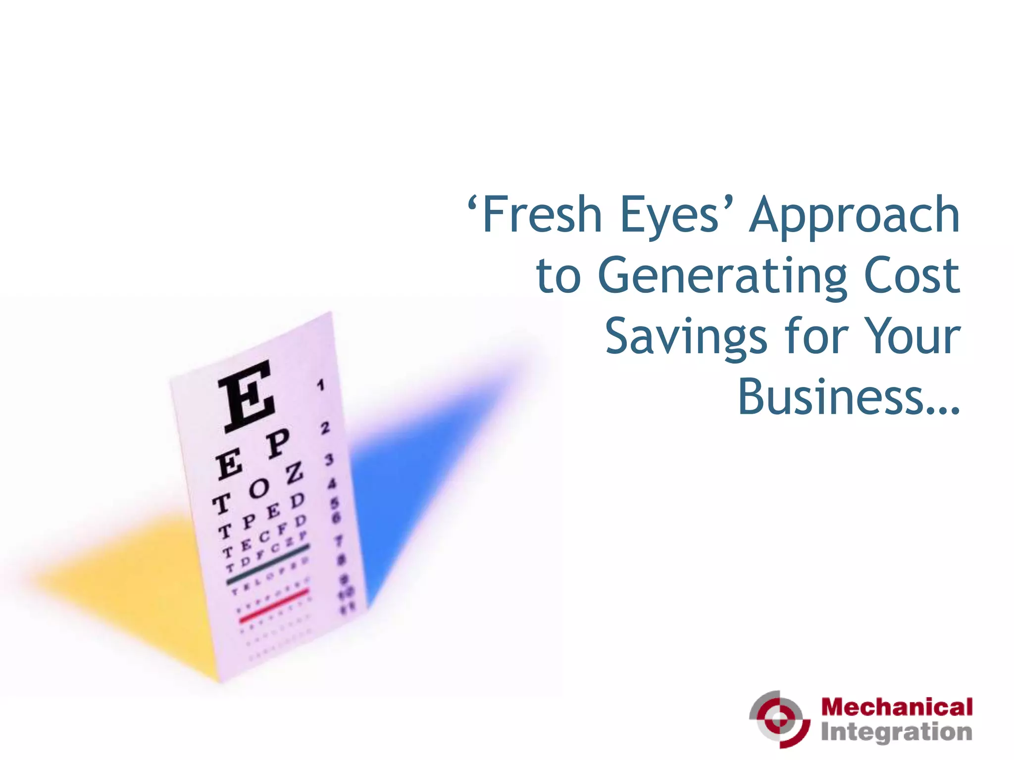   Improve Business Efficiency