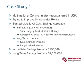   Consolidate Materials