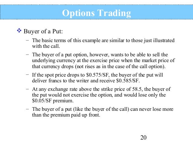 Options conversion trade