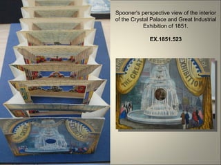 Spooner's perspective view of the interior
of the Crystal Palace and Great Industrial
            Exhibition of 1851.

              EX.1851.523
 
