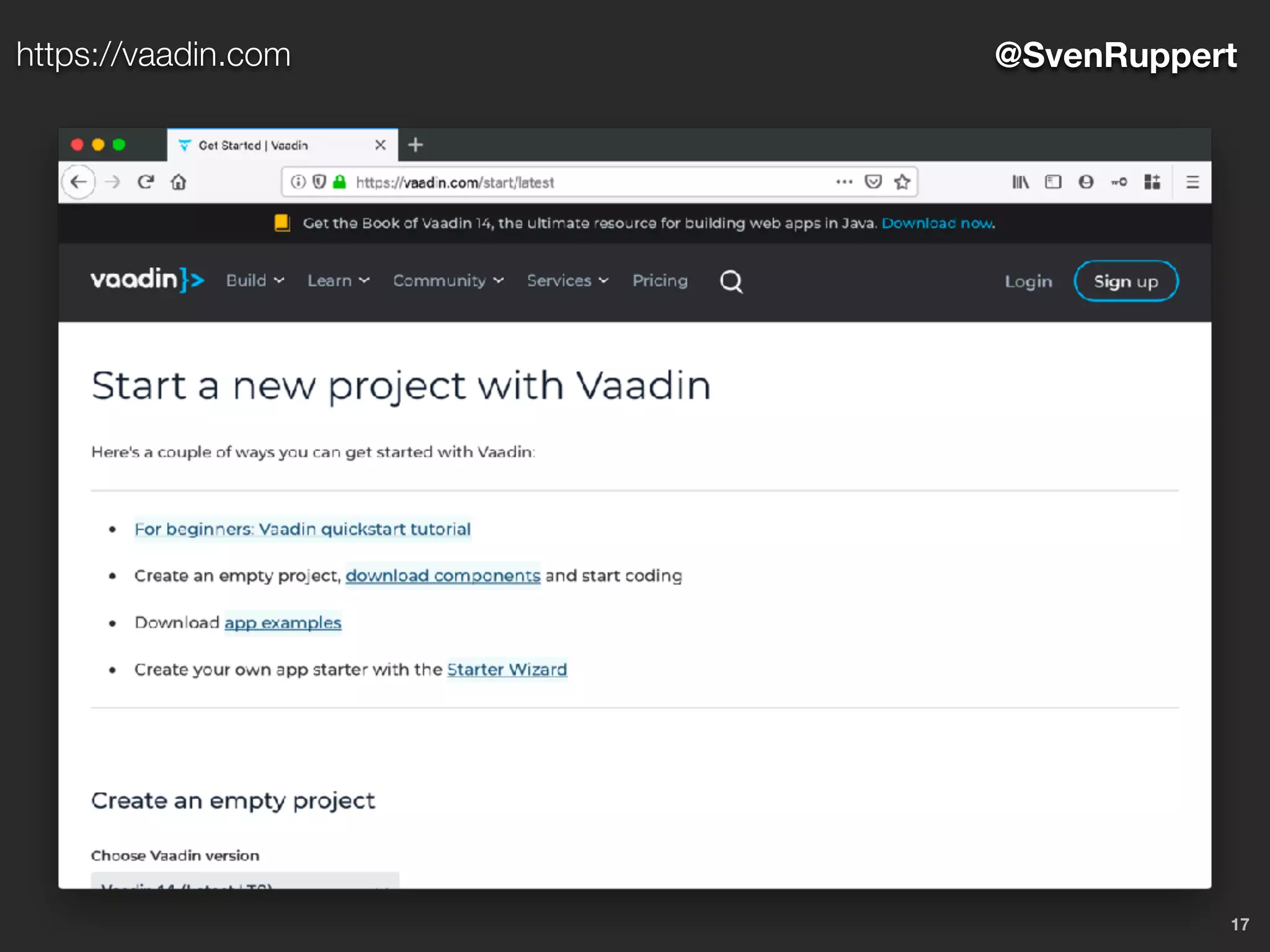 17
@SvenRupperthttps://vaadin.com
 