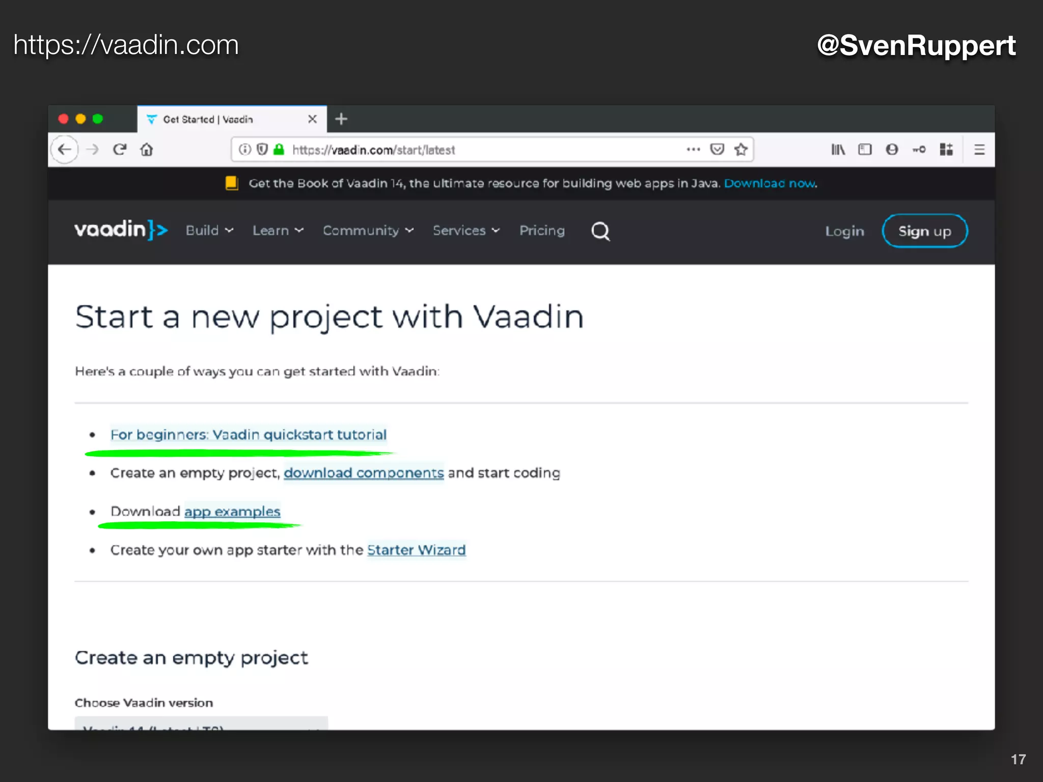 17
@SvenRupperthttps://vaadin.com
 