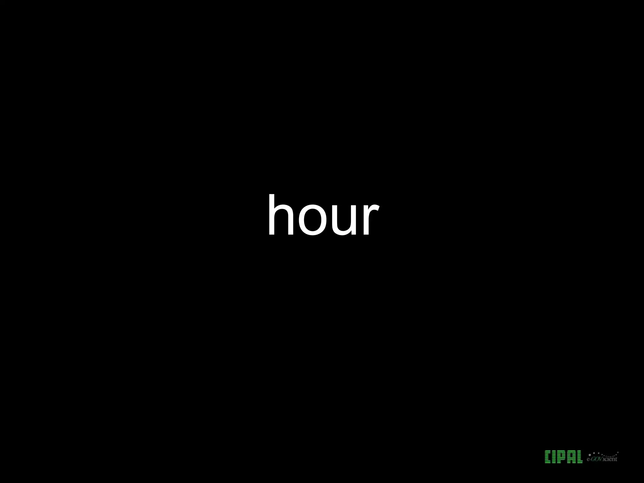 hour