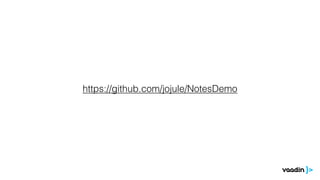 https://github.com/jojule/NotesDemo
 
