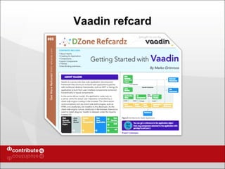 Vaadin refcard 