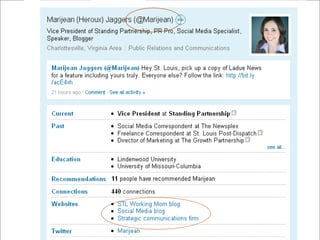 FOUR: Connect -- LinkedIn 
