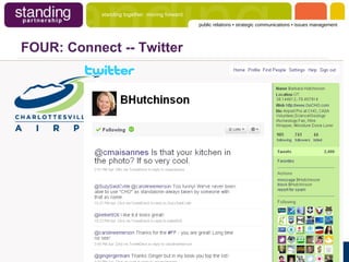 FOUR: Connect -- Twitter 