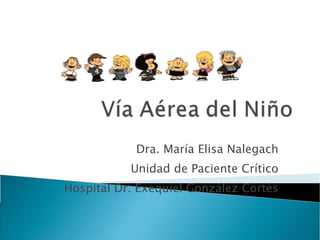 Dra. María Elisa Nalegach Unidad de Paciente Crítico Hospital Dr. Exequiel González Cortés 