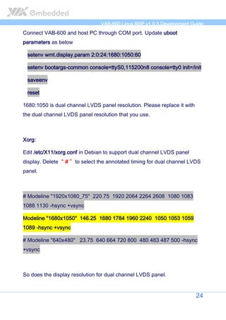 VIA VAB-600 Springboard Linux BSP Development Guide | PDF