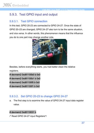 VIA VAB-600 Springboard Linux BSP Development Guide | PDF