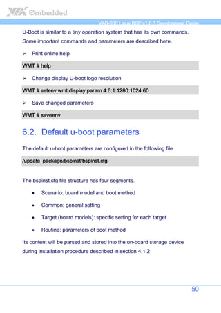 VIA VAB-600 Springboard Linux BSP Development Guide | PDF