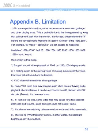VIA VAB-600 Springboard Linux BSP Development Guide | PDF