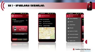 Ek 1 – Uygulama Ekranları

 