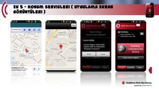 Ek 5 – Konum Servisleri ( Uygulama Ekran Görüntüleri )

 