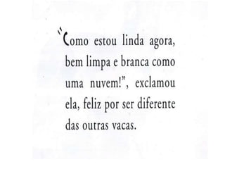 Vaca branca mancha preta